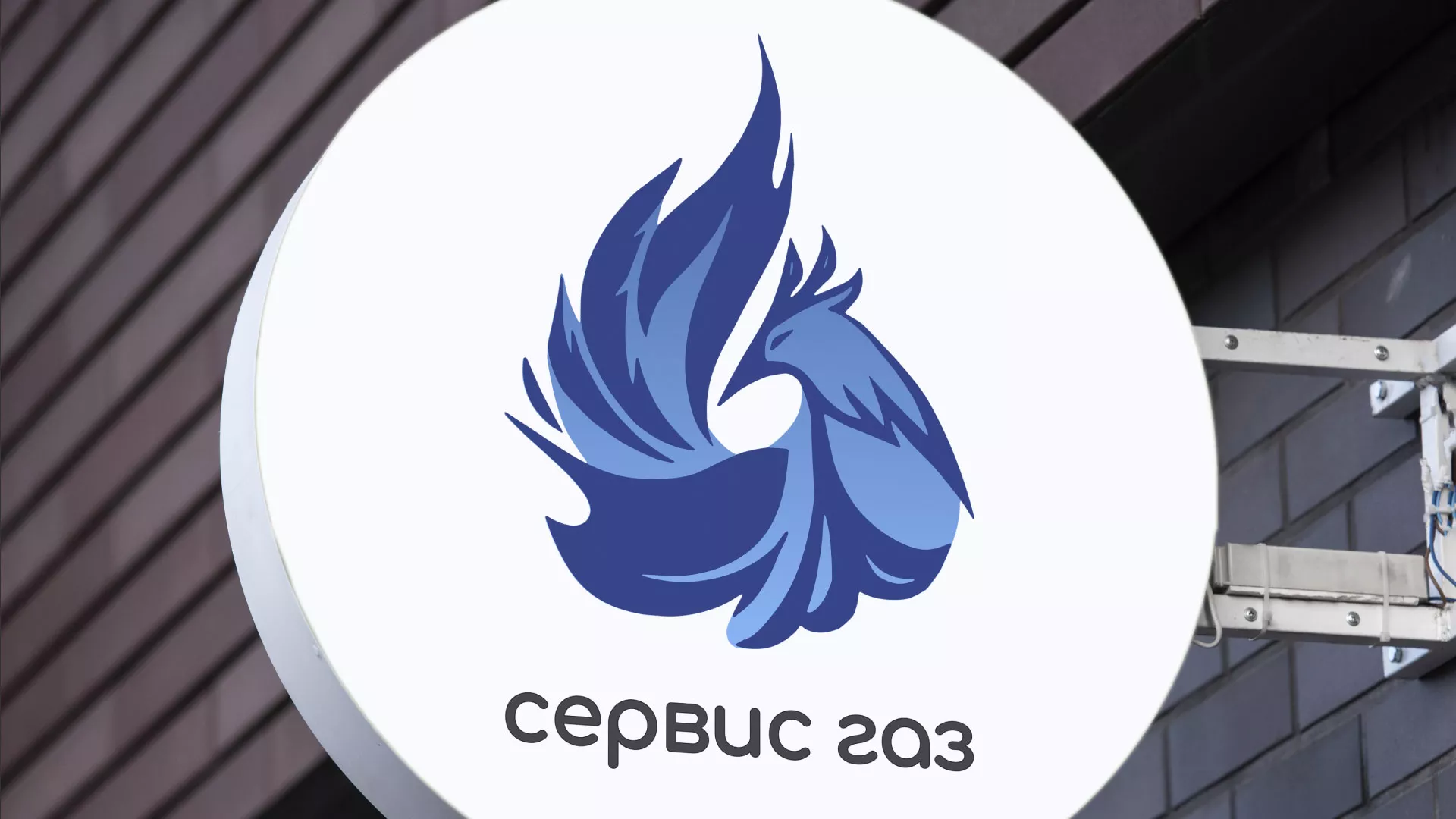 Создание логотипа «Сервис газ» в Гагарине