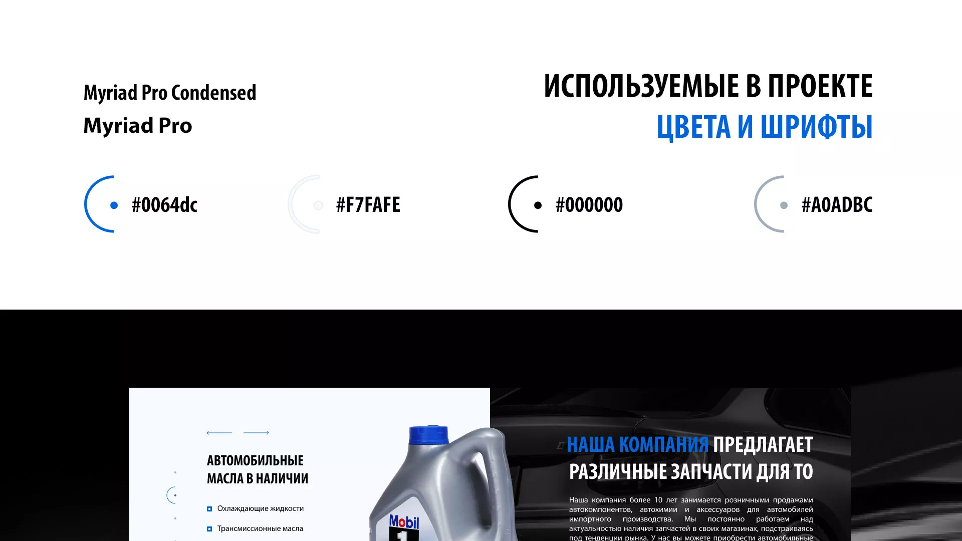 Разработка сайта магазина автозапчастей «М7» в Гагарине