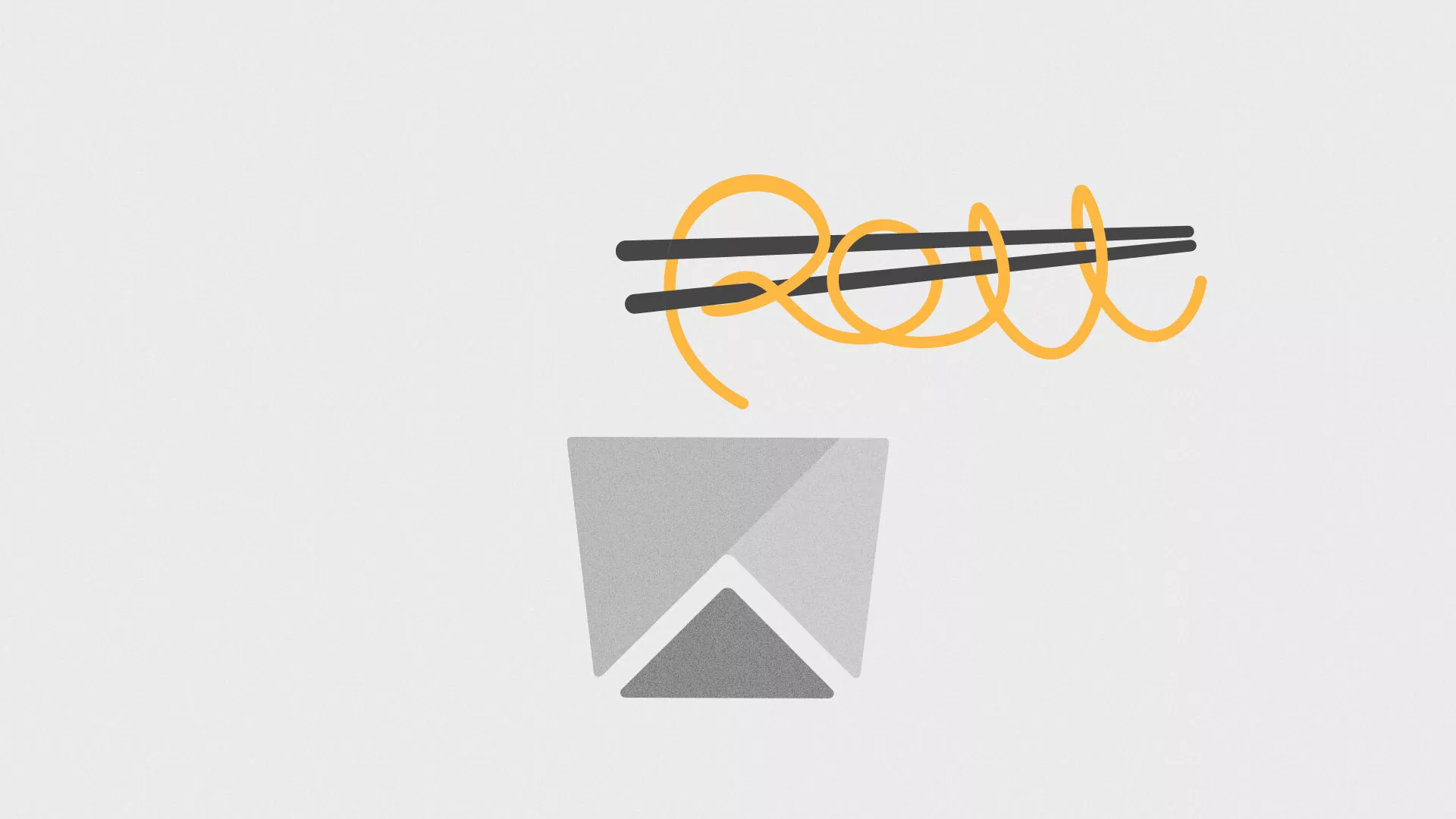 Оформление меню суши-бара «Roll Wok Club» в Гагарине