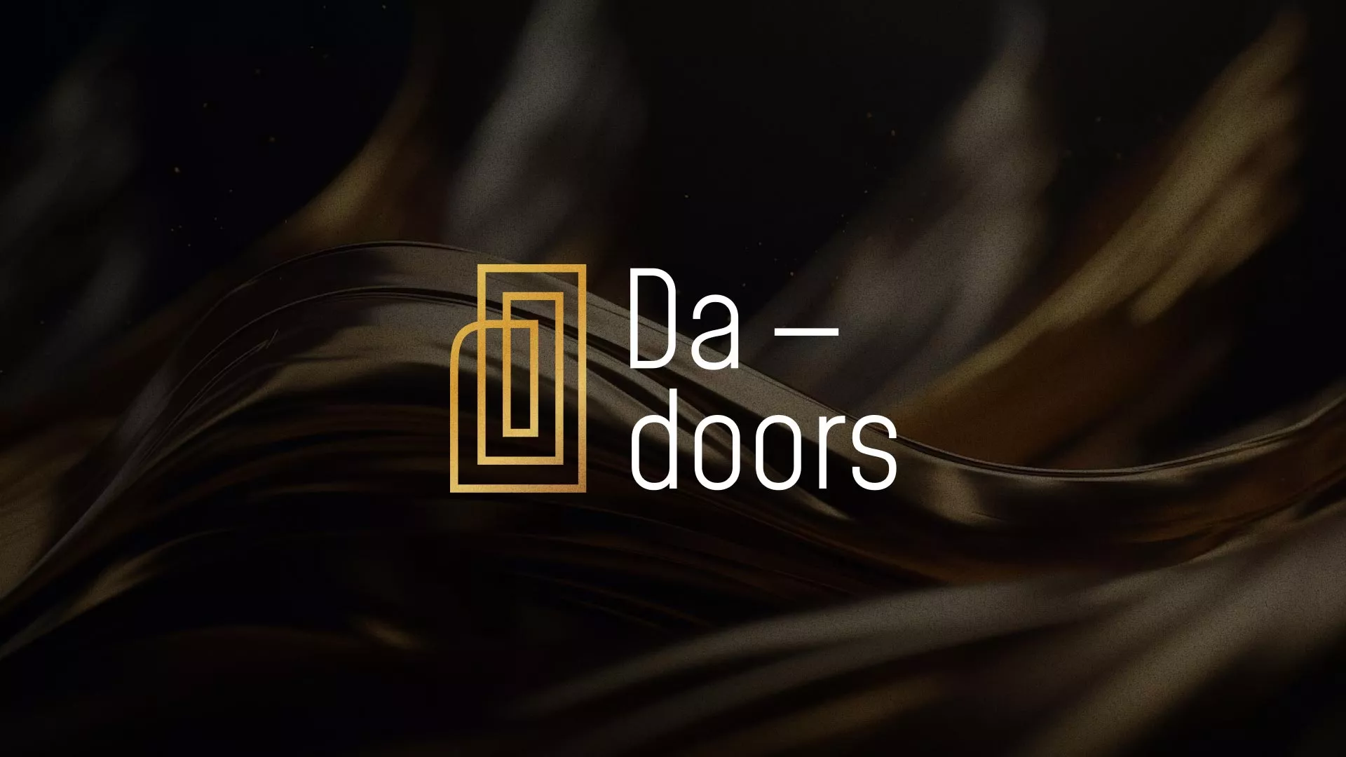 Разработка логотипа для компании «DA-DOORS» в Гагарине